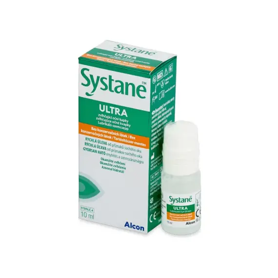 Краплі для очей Systane Ultra без консервантів 10 мл (для сухості та лінз) — Alcon