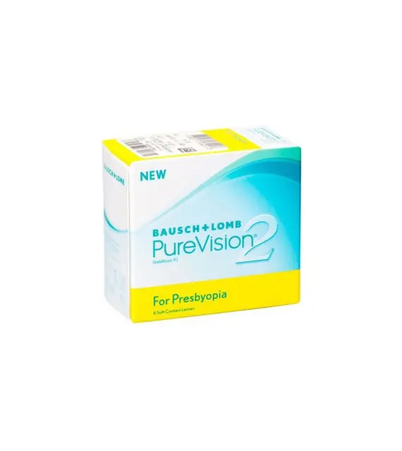 Контактні лінзи Bausch & Lomb PureVision 2 Multi-Focal 6 шт (місяць, мультифокальні)