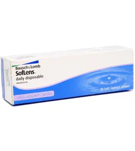 Контактні лінзи SofLens Daily Disposable Bausch & Lomb 30 шт (одноденні, гідрогелеві)