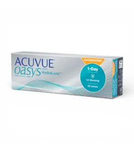 Контактні лінзи Johnson & Johnson ACUVUE OASYS 1-Day with HydraLuxe for Astigmatism 30 шт (одноденні, торичні)