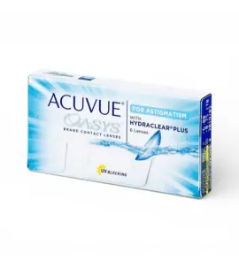 Контактні лінзи Johnson & Johnson ACUVUE OASYS for ASTIGMATISM 6 шт (двотижневі, торичні)