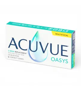 Контактні лінзи Johnson & Johnson ACUVUE OASYS Multifocal 6 шт (двотижневі, мультифокальні)