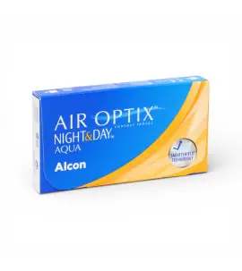 Контактні лінзи Air Optix Night&Day Aqua (місяць, пролонгованого носіння)
