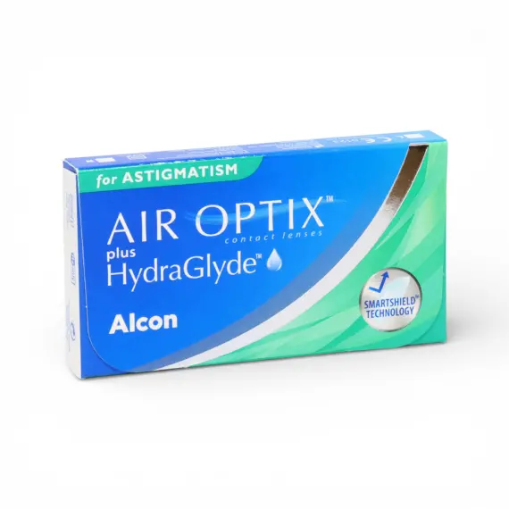 Контактні лінзи Air Optix plus HydraGlyde for Astigmatism (торичні, місяць)