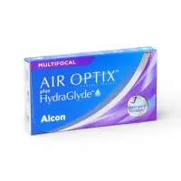 Контактные линзы Air Optix plus HydraGlyde Multifocal (мультифокальные, месяц)