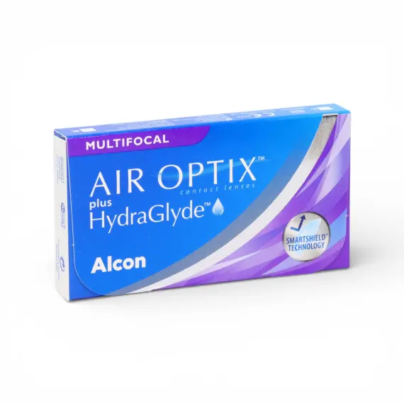 Контактні лінзи Air Optix plus HydraGlyde Multifocal (мультифокальні, місяць)