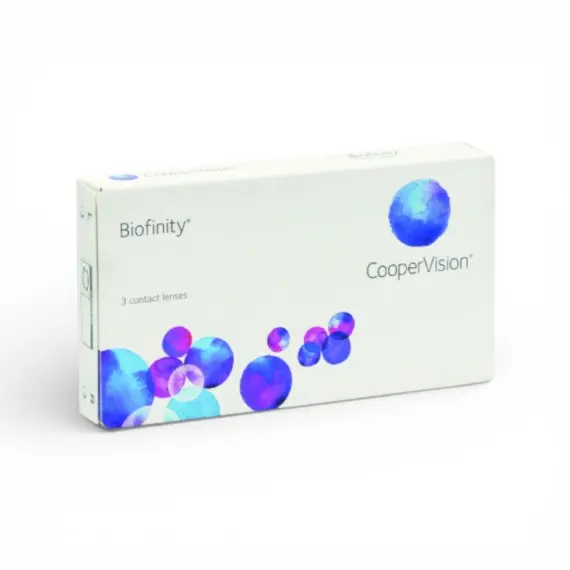 Контактні лінзи Biofinity CooperVision 3 шт (місяць, силікон-гідрогелеві)