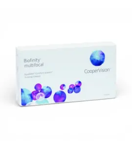 Контактні лінзи Biofinity Multifocal CooperVision 3 шт (місяць, мультифокальні)