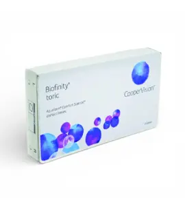 Контактні лінзи Biofinity Toric CooperVision 3 шт (місяць, торичні)