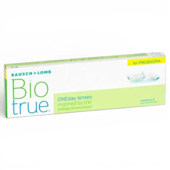 Контактні лінзи Biotrue ONEday for Presbyopia (одноденні, мультифокальні)
