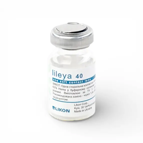 Контактні лінзи Likon Lileya 40 1 шт (традиційні, річні)