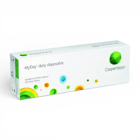 Контактні лінзи MyDay CooperVision 30 шт (одноденні, силікон-гідрогелеві)