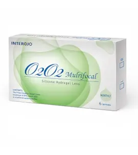 Контактні лінзи O2O2 Multifocal Interojo 1 шт (місяць, мультифокальні)