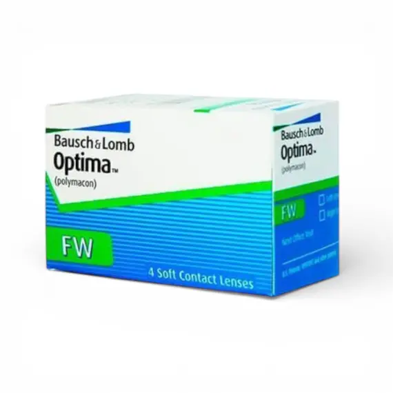 Контактні лінзи Bausch+Lomb Optima FW 4 шт (квартальні, сферичні)