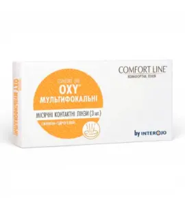 Контактні лінзи OXY Multifocal Comfort Line 1 шт (місячні, мультифокальні)