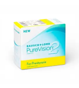 Контактні лінзи Bausch & Lomb PureVision 2 Multi-Focal 6 шт (місяць, мультифокальні)