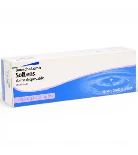 Контактні лінзи SofLens Daily Disposable Bausch & Lomb 30 шт (одноденні, гідрогелеві)