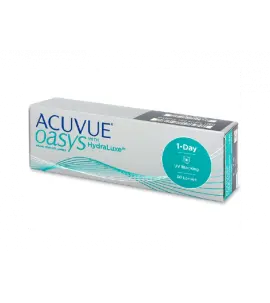 Контактні лінзи Johnson & Johnson ACUVUE OASYS 1-Day with HydraLuxe 30 шт (одноденні, силікон-гідрогелеві)