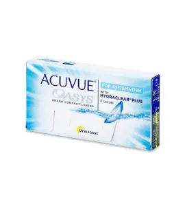 Контактні лінзи Johnson & Johnson ACUVUE OASYS for ASTIGMATISM 6 шт (двотижневі, торичні)