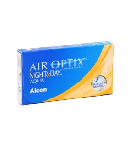 Контактні лінзи Air Optix Night&Day Aqua (місяць, пролонгованого носіння)