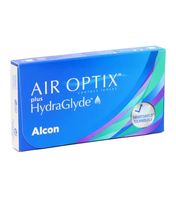 Контактні лінзи Air Optix plus HydraGlyde (місяць)