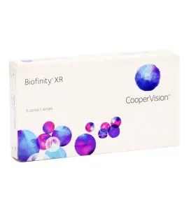 Контактні лінзи Biofinity XR CooperVision 3 шт (місяць, сферичні)