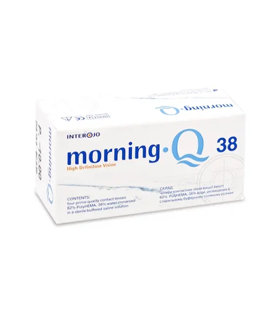 Контактні лінзи Morning Q 38 Likon 4 шт (традиційні, на 3 місяці)