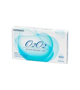 Контактні лінзи O2O2 Interojo 1 шт (місяць, силікон-гідрогелеві)