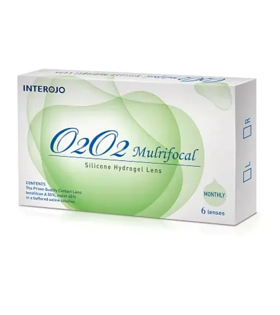 Контактні лінзи O2O2 Multifocal Interojo 1 шт (місяць, мультифокальні)