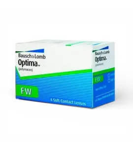 Контактні лінзи Bausch+Lomb Optima FW 4 шт (квартальні, сферичні)