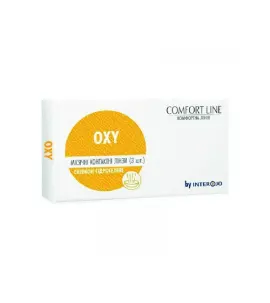Контактні лінзи OXY Comfort Line 1 шт (місячні, силікон-гідрогелеві)