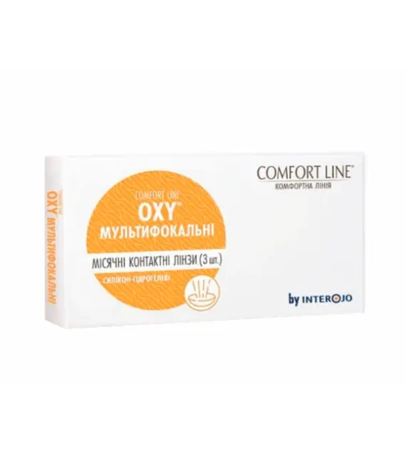 Контактні лінзи OXY Multifocal Comfort Line 1 шт (місячні, мультифокальні)