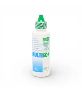 Розчин для контактних лінз Henson Multison (100 мл / 240 мл / 375 мл) — багатофункціональний