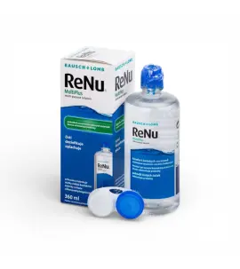 Розчин для контактних лінз ReNu MultiPlus (60 мл / 120 мл / 240 мл / 360 мл) — багатоцільовий, Bausch + Lomb