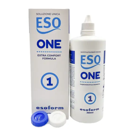 Розчин для контактних лінз Esoform ESO ONE (100 мл / 360 мл)