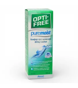 Розчин для контактних лінз OPTI-FREE PureMoist (90 мл/300 мл) — універсальний, Alcon